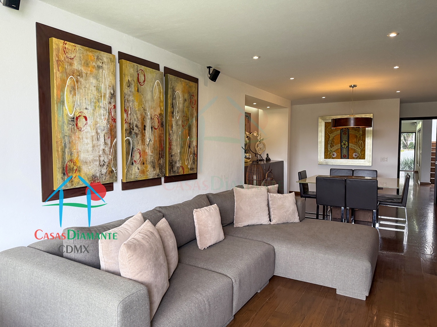 Jardines del Pedregal Casa Árbol B - Sala de TV 9